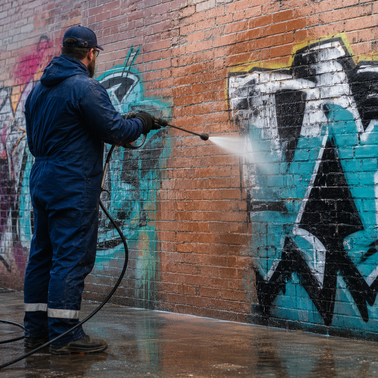 Graffiti Removal in 